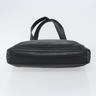 Chanel Vintage Logo Tote Caviar