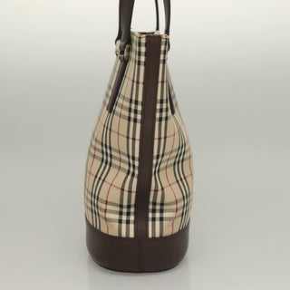 Burberry Nova Check Tote canvas check pattern