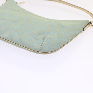 Gucci Vintage Pochette Shoulder Bag GG Canvas