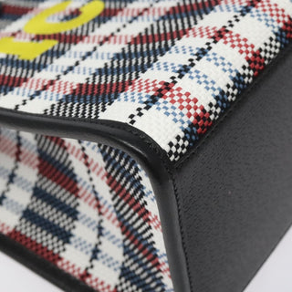 Gucci ICCUG Tote Embroidered Faux Raffia