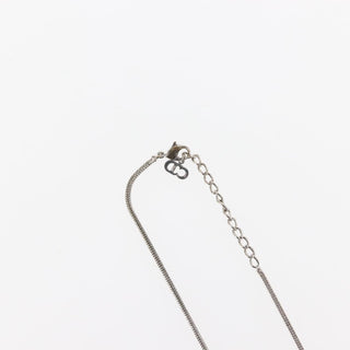Christian Dior Logo Necklace Metal