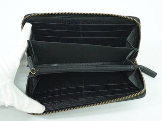 Gucci GG Marmont Zip Around Wallet Leather