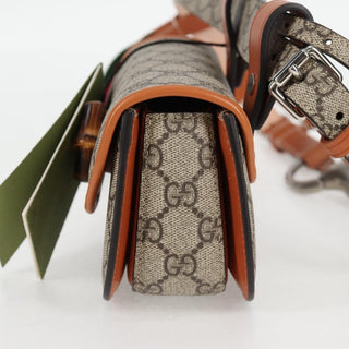 Gucci Bamboo 1947 Belt Bag GG Coated Canvas