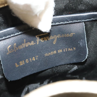 Salvatore Ferragamo Gancini Backpack Leather