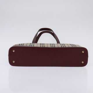 Burberry Nova Check Tote canvas check pattern