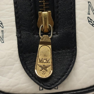 MCM Visetos logogramme Handbag Canvas and Leather