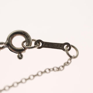 Tiffany & Co. Elsa Peretti Cross Pendant Necklace Sterling Silver