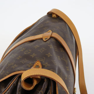 Louis Vuitton Saumur Handbag Monogram Canvas