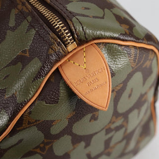 Louis Vuitton Speedy Handbag Limited Edition Monogram Graffiti