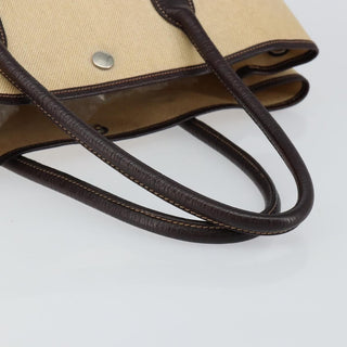 Hermes Garden Party Tote Canvas and Leather
