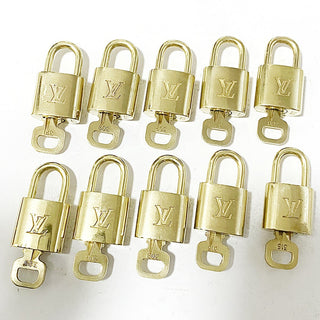 Louis Vuitton Cadenas Bag Charm Gold-plated