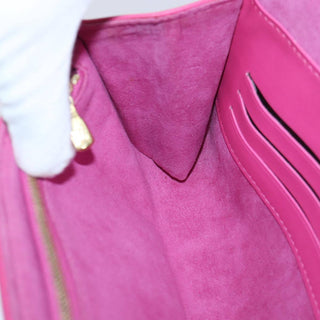 Louis Vuitton Courtney Clutch Embossed Leather