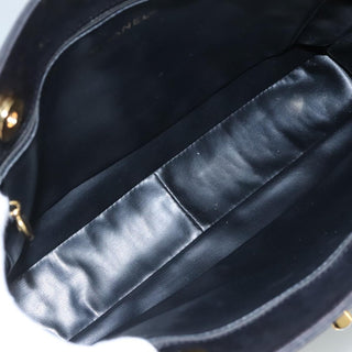 Chanel Vintage Front Pocket Tote Leather