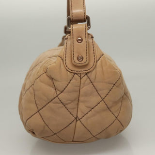 Chanel Vintage Wild Stitch Zip Shoulder Bag Quilted Lambskin