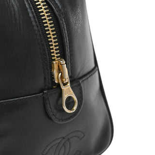 Chanel Vanity Bag Pouch Leather