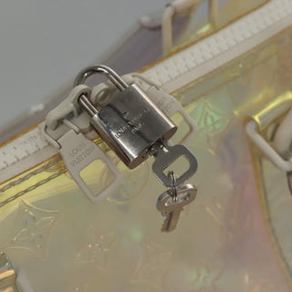 Louis Vuitton Keepall Bandouliere Bag Limited Edition Monogram Prism PVC