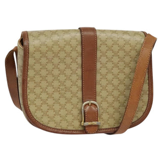 Celine Macadam Shoulder Bag PVC Leather