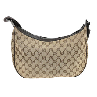 Gucci Saddle Zip Messenger Bag GG Canvas