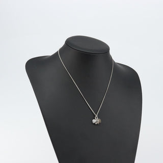 Christian Dior CD Heart Necklace Metal