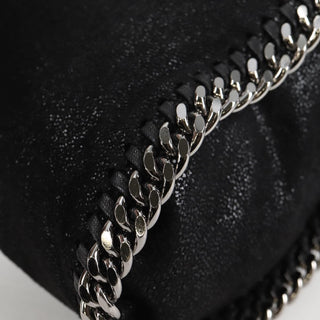 Stella McCartney Falabella Fold Over Bag Faux Suede