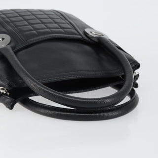 Chanel Vintage Button Tote Quilted Caviar