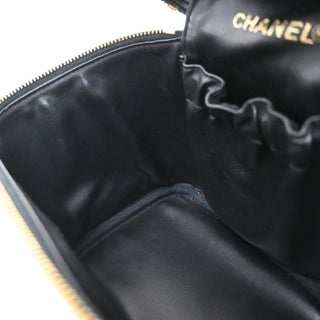 Chanel Vintage Timeless Vanity Case Caviar