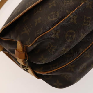 Louis Vuitton Saumur Handbag Monogram Canvas