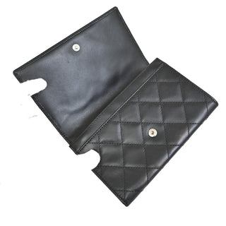 Chanel Cambon Bifold Wallet Quilted Lambskin