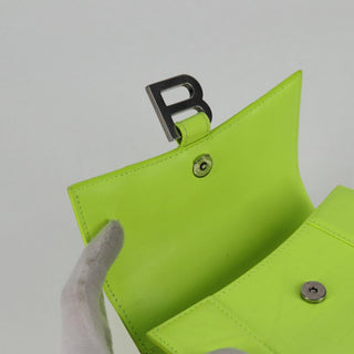 Balenciaga Hourglass Top Handle Bag Leather