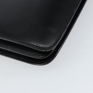 Celine Vintage Top Handle Bag Glazed Leather