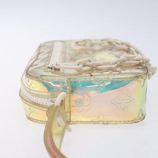 Louis Vuitton Pochette Volga Limited Edition Monogram Prism PVC