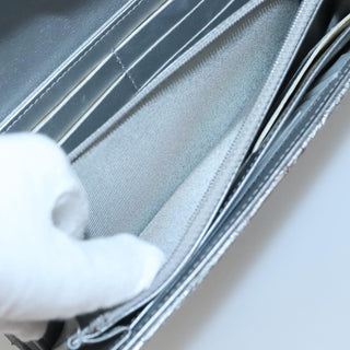 Chanel L-Flap Wallet Chevron Patent