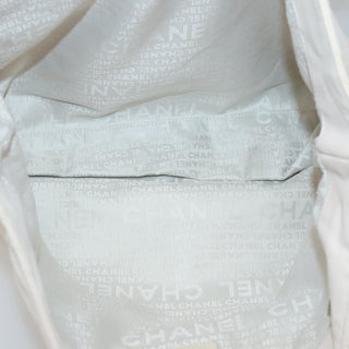 Chanel Vintage Cruise Line No.5 Tote Quilted Canvas