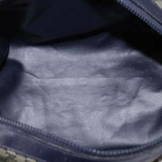 Celine Vintage Boston Bag Macadam Coated Canvas