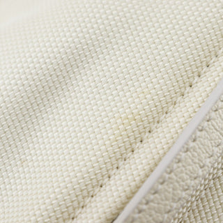 Chanel Biarritz Hobo Quilted Coated Canvas