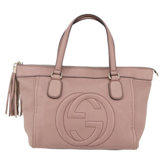 Gucci Soho Zip Tote Leather