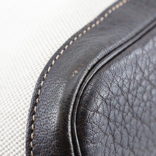 Hermes Garden Party Tote Toile and Leather