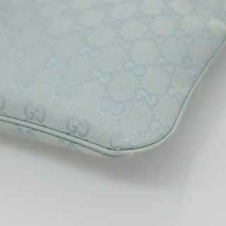 Gucci Vintage Flat Messenger Bag GG Canvas