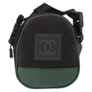 Chanel Sport Line Crossbody Bag Coated Canvas