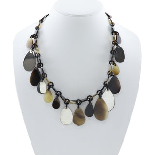 Hermes Necklace Buffalo Horn and Lacquer