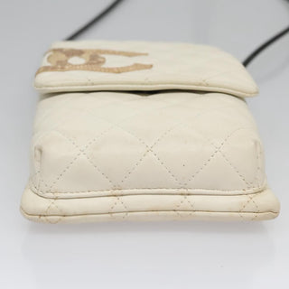 Chanel Cambon Crossbody Bag Quilted Leather