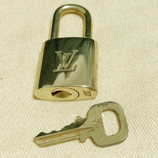 Louis Vuitton Cadenas Bag Charm Gold-plated
