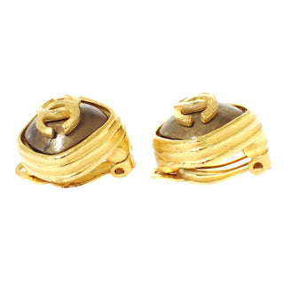 Chanel Logo CC Gold-plated