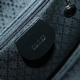 Gucci Vintage Bamboo Backpack Canvas and Leather