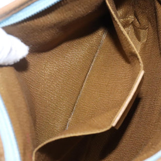 Salvatore Ferragamo Gancini Shoulder Bag Canvas