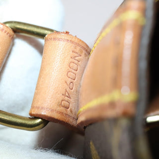 Louis Vuitton Shopping Sac Handbag Monogram Canvas