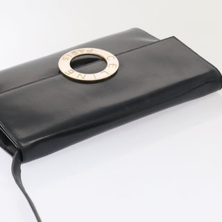 Celine Vintage Circle Logo Crossbody Bag Leather