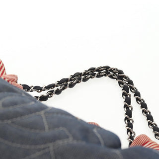 Chanel Stretch Spirit Cabas Quilted Denim