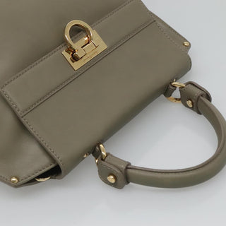 Salvatore Ferragamo Sofia Satchel Smooth Leather