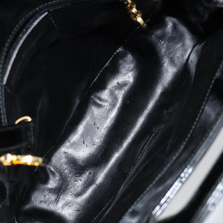 Salvatore Ferragamo Wanda Handbag Patent Leather